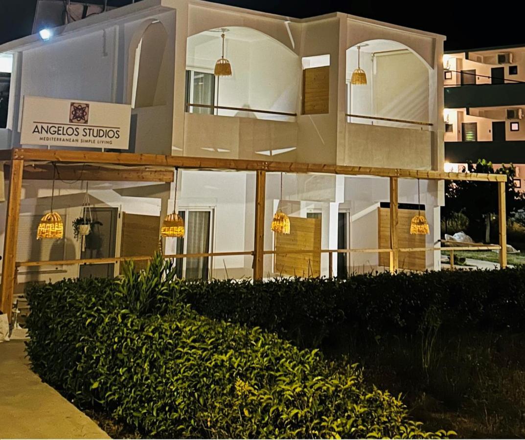 Angelos Studios 3-4 In Faliraki Rhodes-Upper Floor ภายนอก รูปภาพ